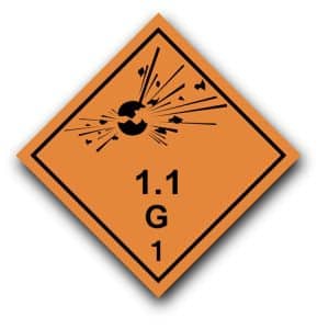 faremærke 1.1G
